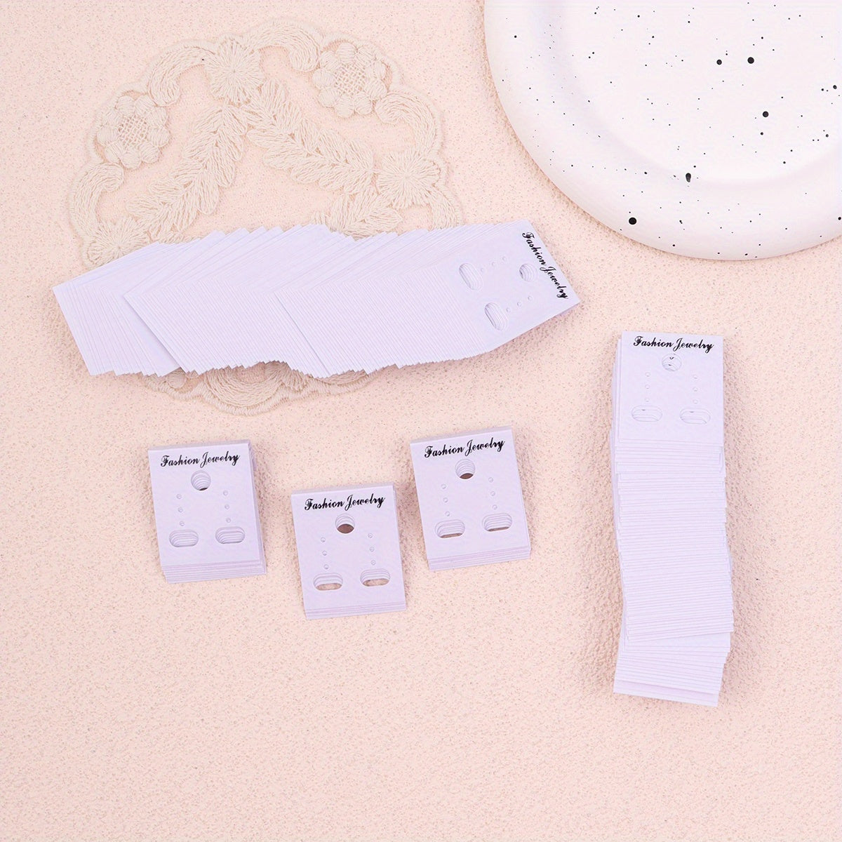 Пластиковая карта для хранения серег на 200 пар, упаковка украшений