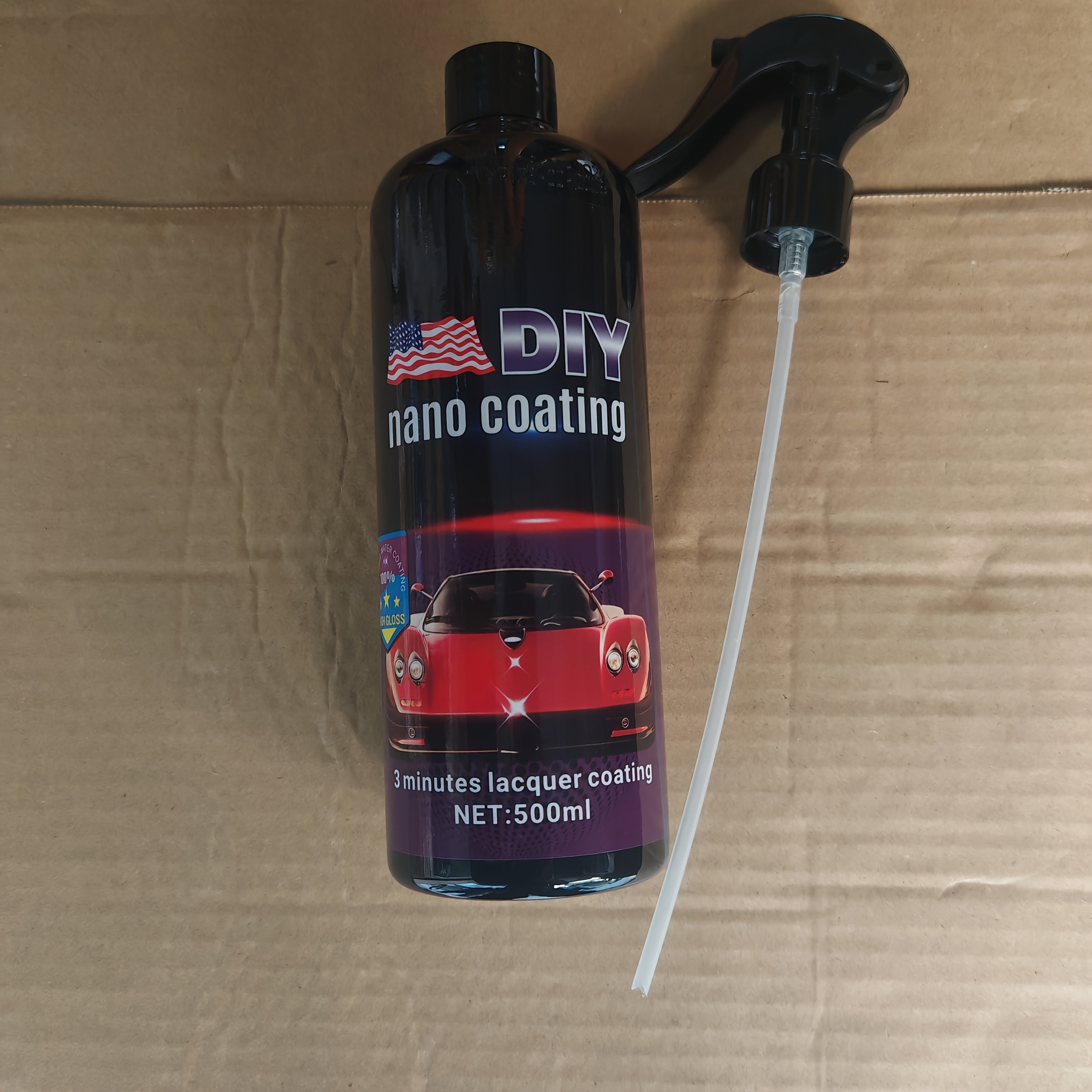 Recubrimiento de cerámica para coche, pintura brillante, hidrofóbico, de larga duración