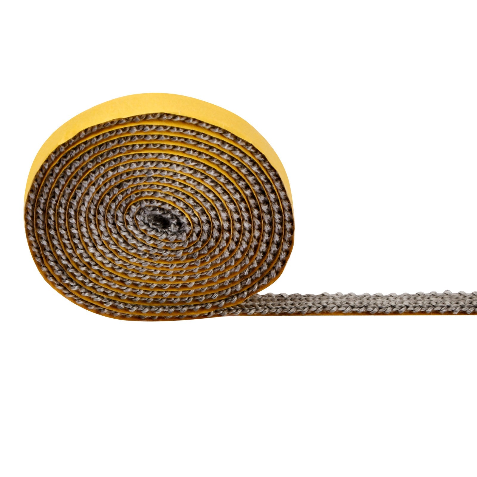 Flat Stove Rope Sealant Strip for Wood Burning Ovens Fireplaces 3mm x 10mm x 2m