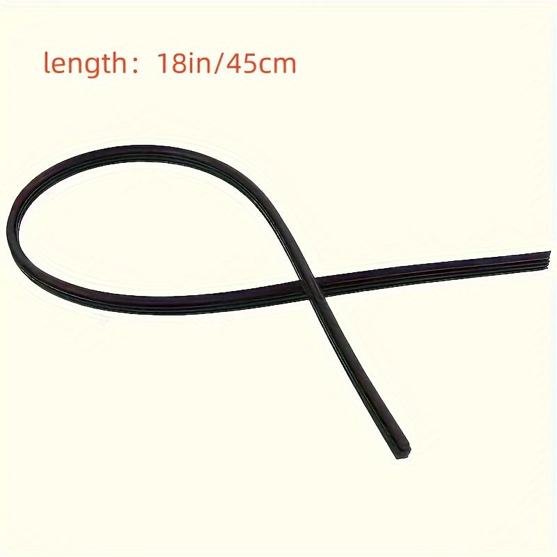 Universal Car Wiper Blade Rubber Strip Durable 10.6mm Quiet High-Quality