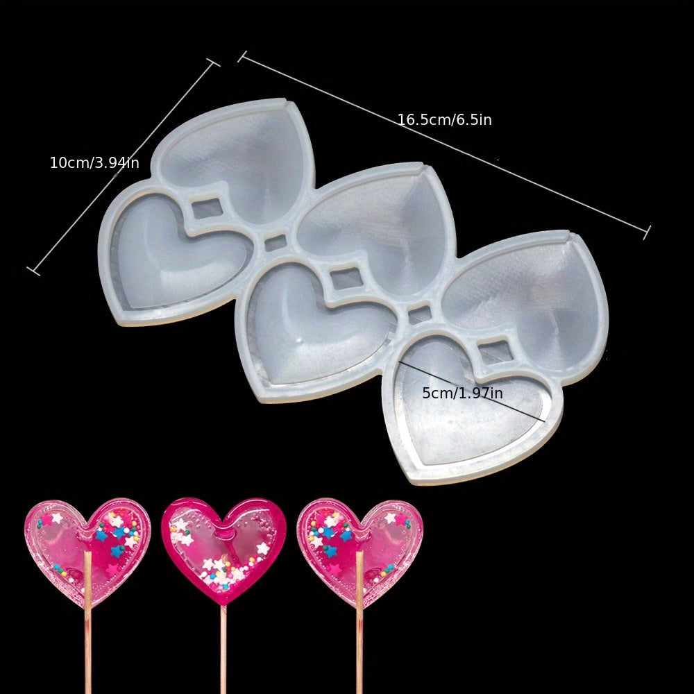 3D Silicone Lollipop Mold for Cake Decorating and Candy Making