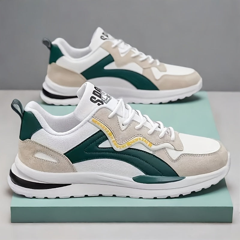 Men's Lightweight Sports Shoes Casual Sneakers with Good Traction Anti-Slip Wear-Resistant