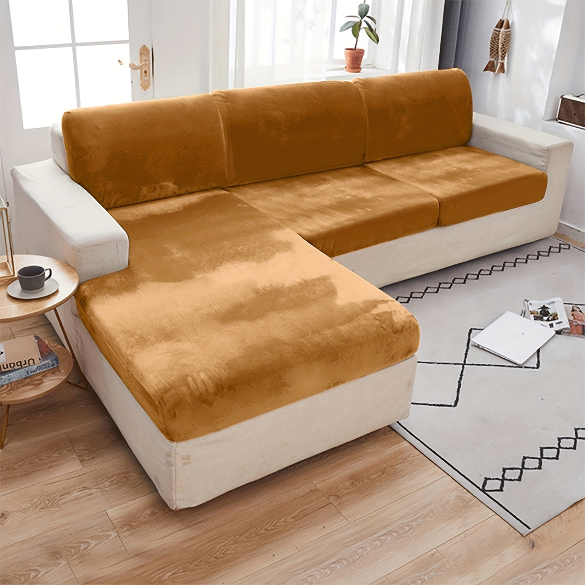 Кросс-бодерная европейская стильная наволочка из бархата серебристого лиса, утолщенная и эластичная с веревочным закрытием.