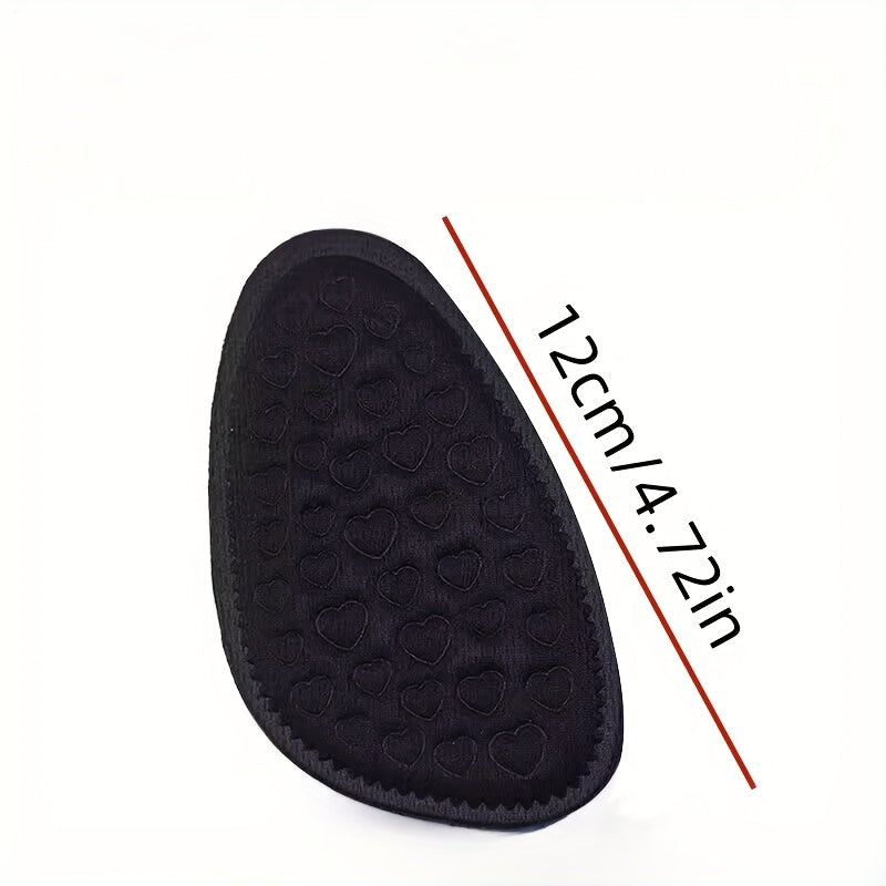 Женские подушки на каблук из пористого материала с нескользящей защитой, 3 цвета