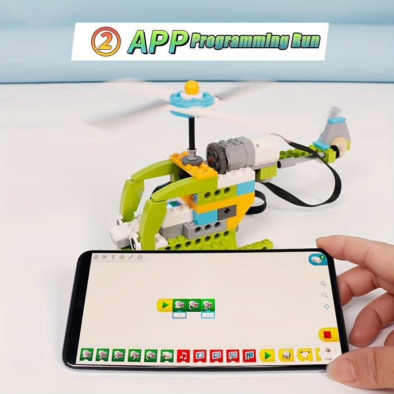 Educational Robotics Kit for Kids Age 3+ with Building Blocks and Storage Box