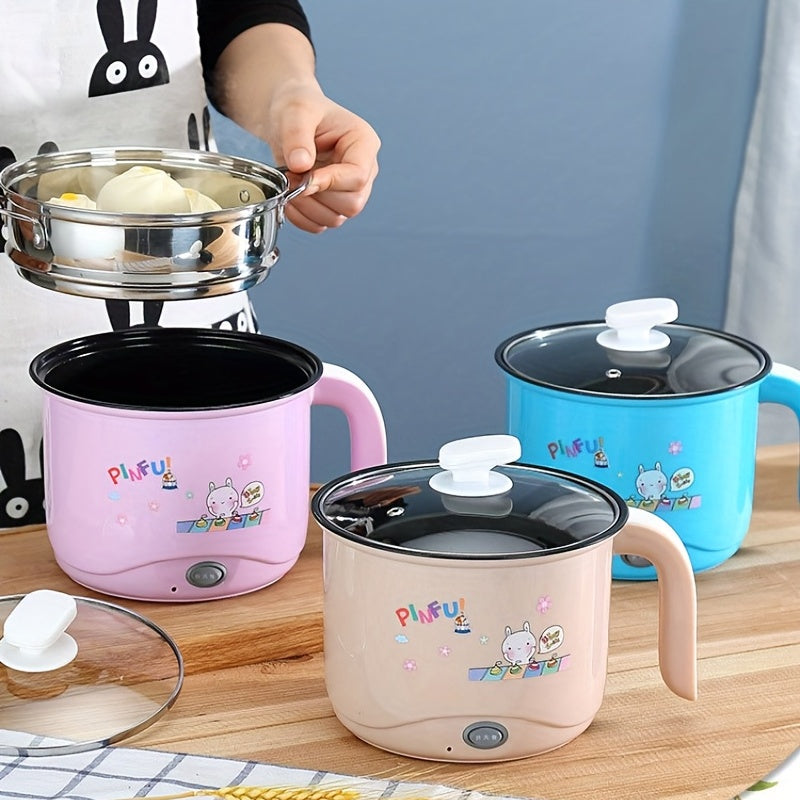 1.8L Elektrik guruch pishirgich, yotoqxona uchun, suli, makaron, issiq qozon, AU rozetkasi