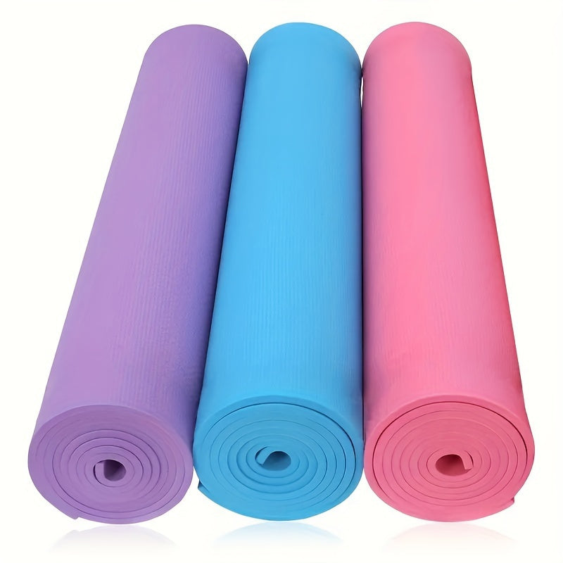 3mm EVA Yoga Mat Blue Purple Pink Slip-Resistant Moisture-Resistant Lightweight Exercise Mat