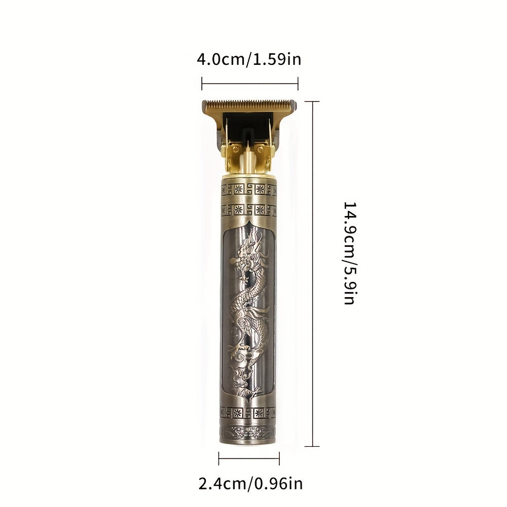 Cortapelos inalámbrico recargable USB para hombres con batería de litio