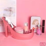 High Heels Design Cosmetic Storage Box for Bathroom Skincare and Makeup Organization