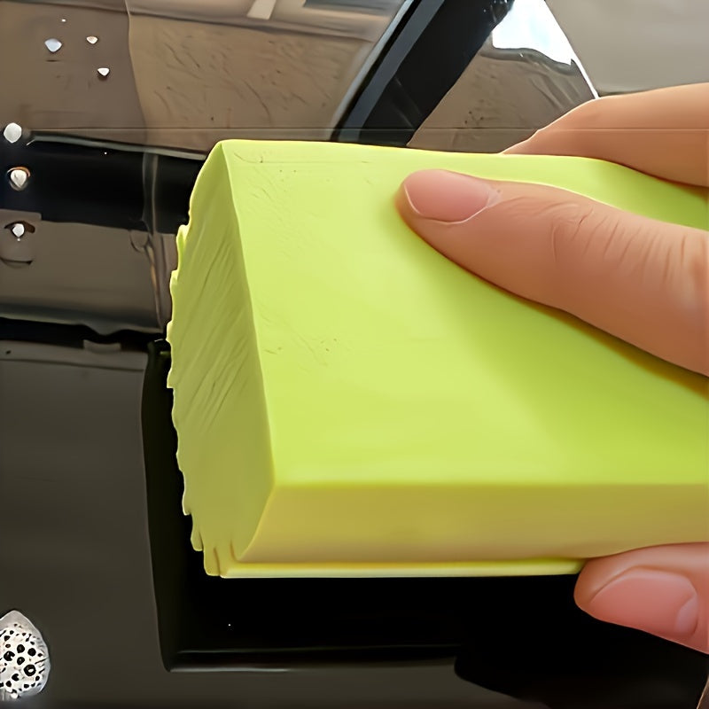 PVA Sponge Set for Kitchen and Bathroom Cleaning with Plastic Brush