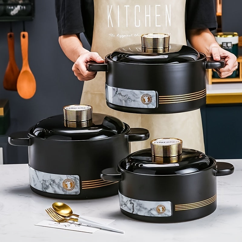 Премиум керамическая супница с термостойкими свойствами, широкий край для легкого наливания, необходимый атрибут любой кухни