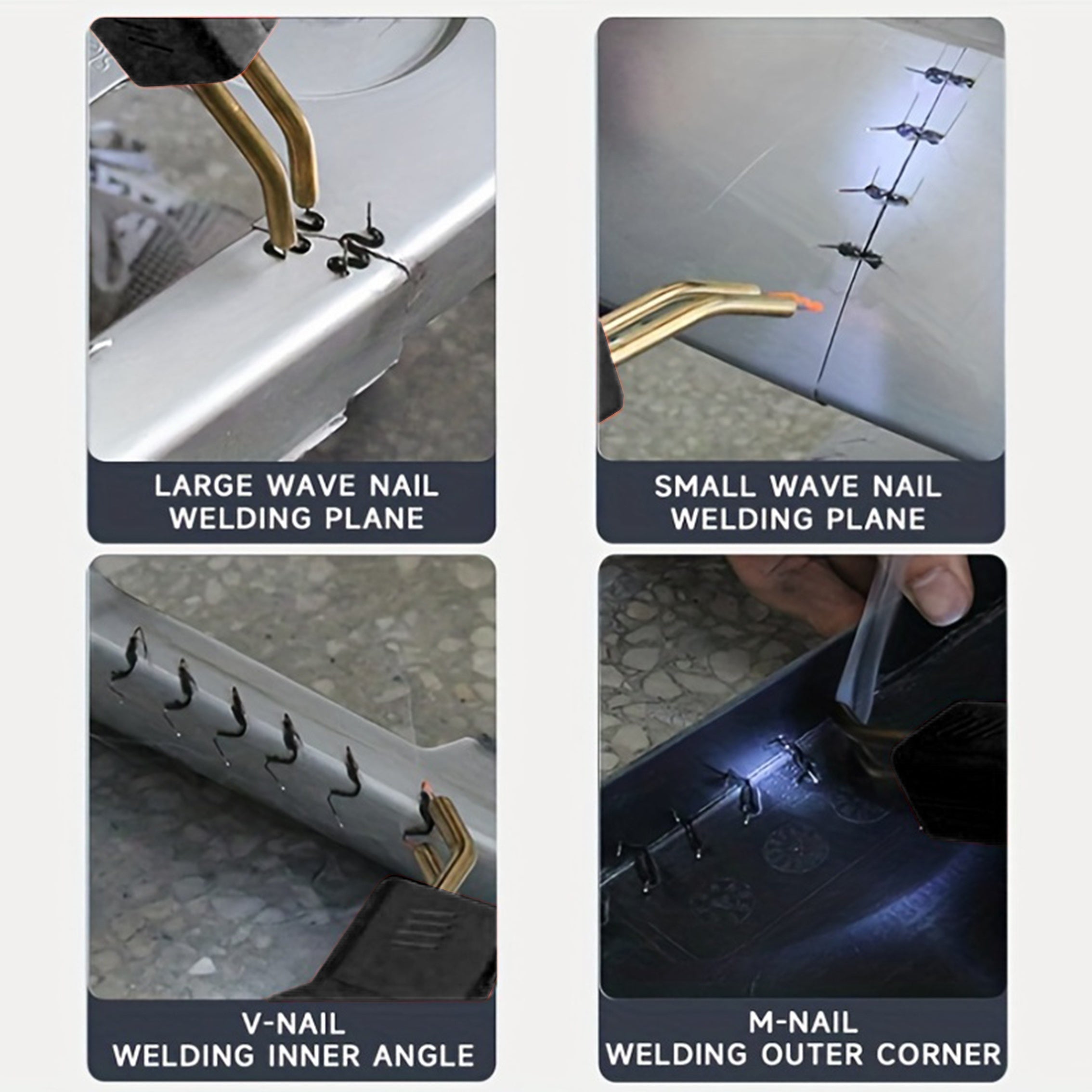 Plastic Welding Machine for Car Bumper Repair 220V Auto Hot Stapler