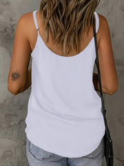 Women's Solid Color Vest for Spring Summer Autumn Commuting Elegant