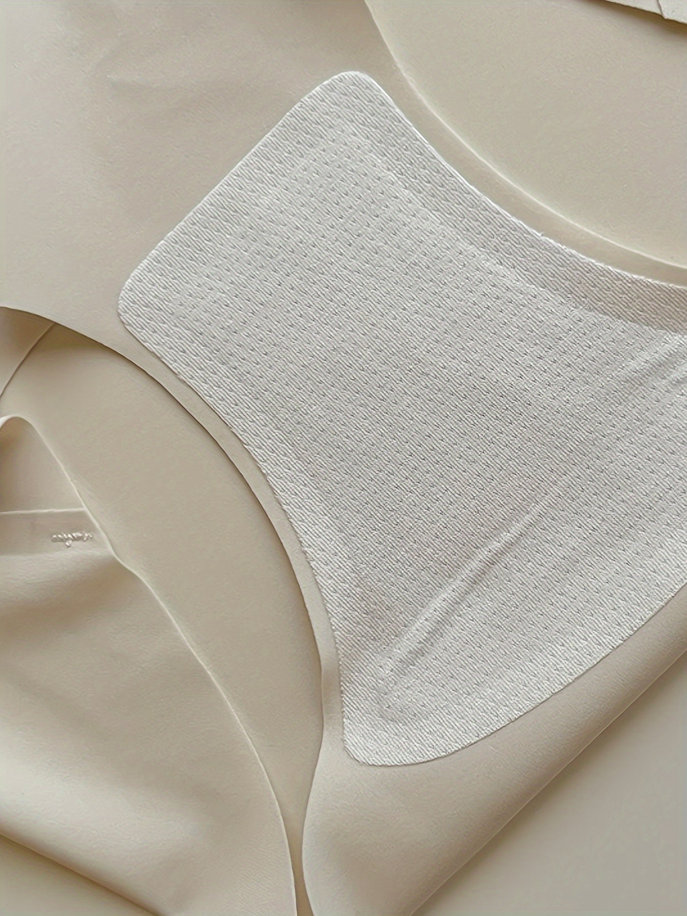 6-Pack Seamless Fiber Panties Women Solid Color High Stretch Skin-Friendly Comfortable