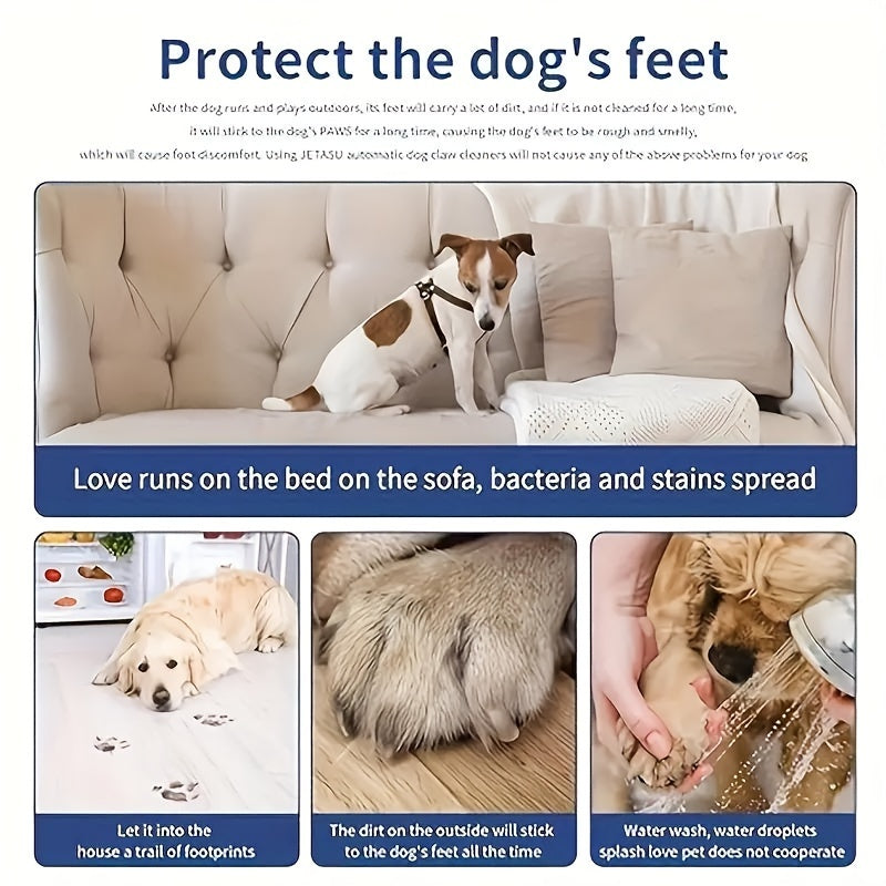 Dog Paw Cleaner Easy to Use Reusable Waterproof Pet Grooming Tool