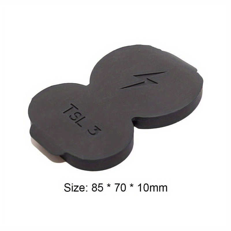 Черный силиконовый защитный чехол для порта зарядки Tesla, водонепроницаемая защита