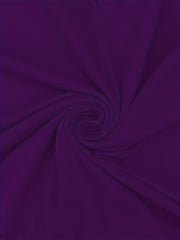 Women's Plus Size Solid Color High Waist Skirt for Spring Summer Casual