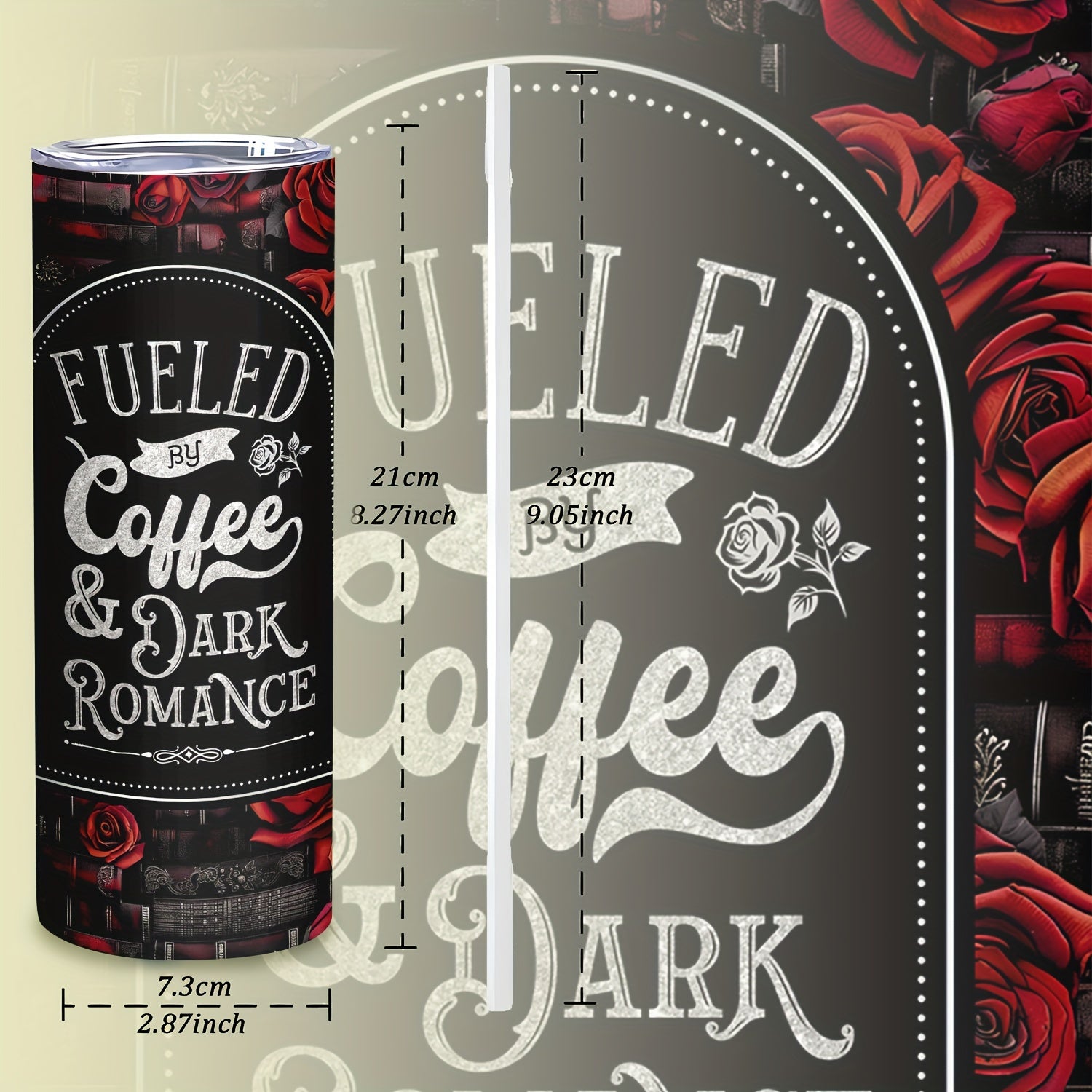 Insulated Stainless Steel Water Bottle with Straw and Lid for Hot Cold Drinks