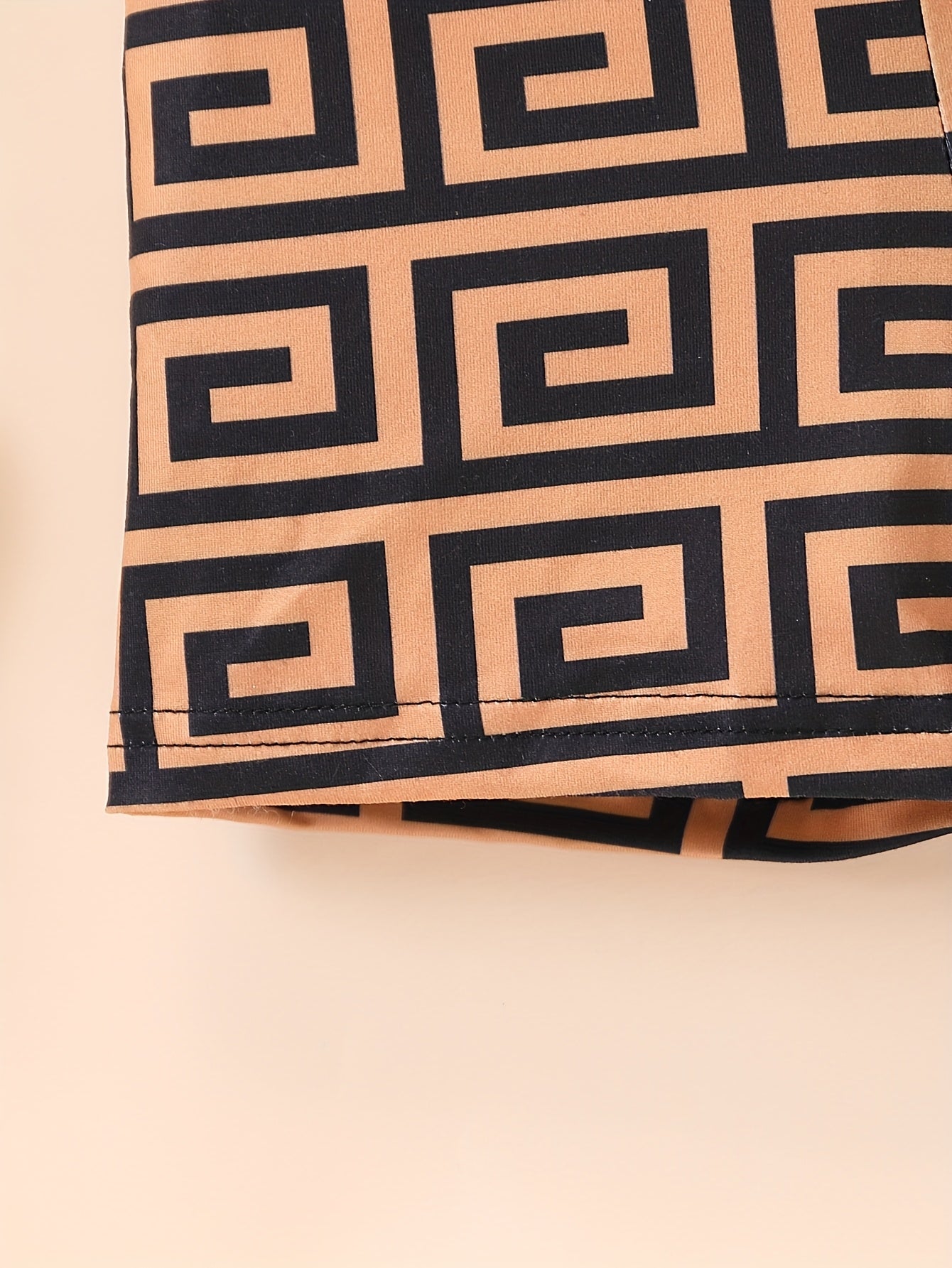 Yigitlar yozgi to'plami 4-chiqishli geometrik bosma kundalik bolalar kiyimlari 0-3 yosh