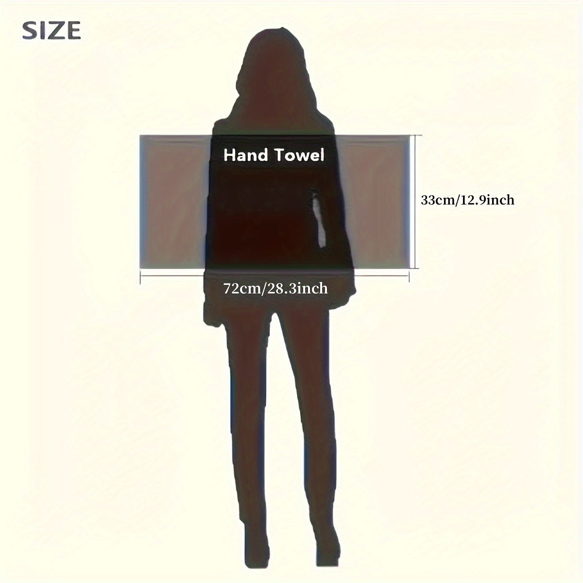 6-Piece Bamboo Fiber Towel Set Soft Quick-Dry Absorbent for Home Gym Bathroom