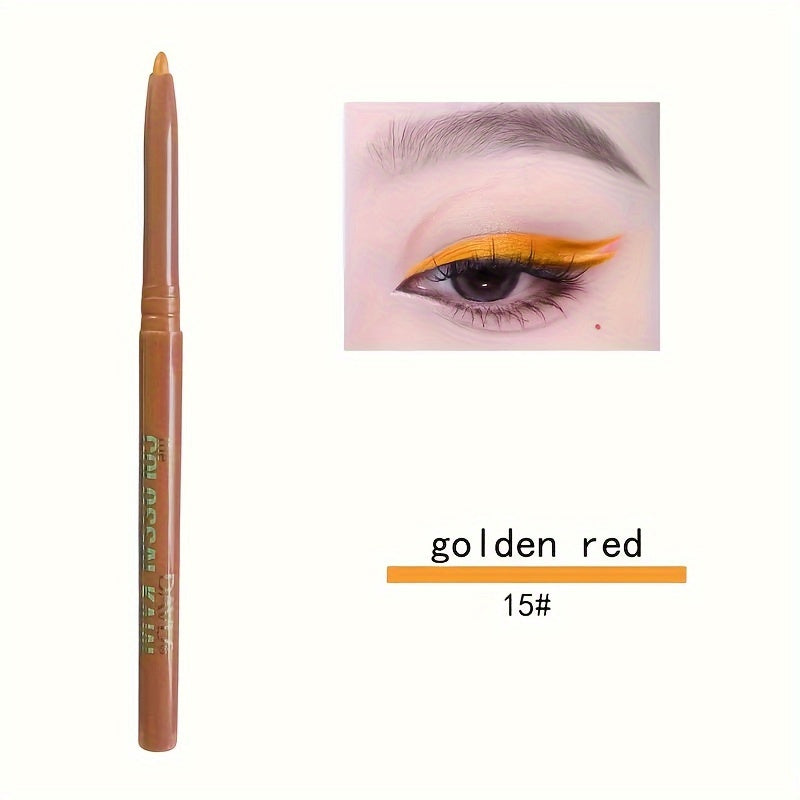 Women Waterproof Eyeliner Pen Brightening Smudge-Proof Highlighting
