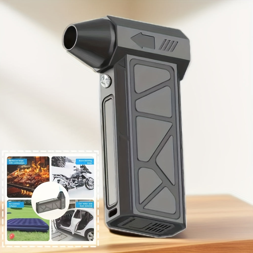 Rechargeable Electric Blower with Multiple Speeds for Cleaning Snow Car Pet Fur Drying