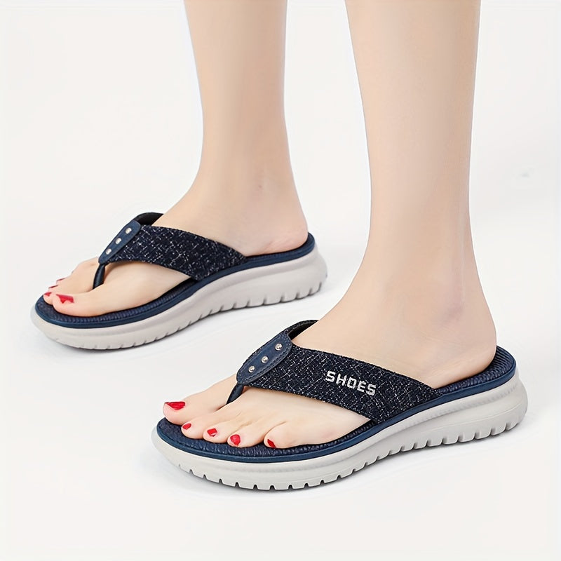 Women's Summer Casual Lightweight Non-Slip Flip-Flops