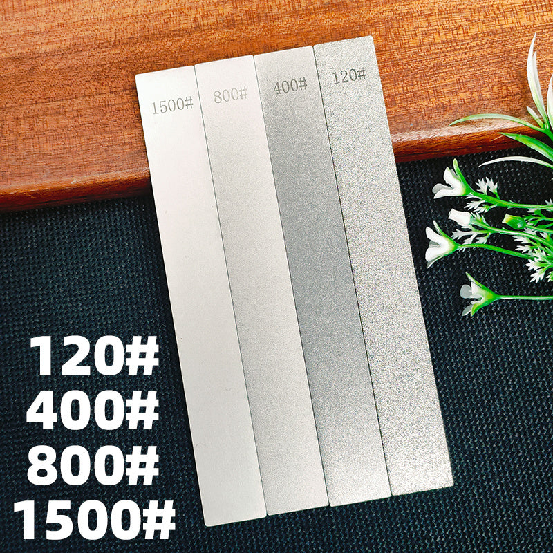 Kuchli pichoq uchun 4 ta olmosdan yasalgan qattiqlashtirish tayoqchalari to'plami