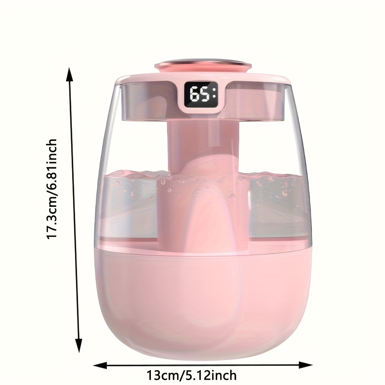 Silent Mist Humidifier for Bedroom and Office Desk USB Portable Quiet Spa Diffuser