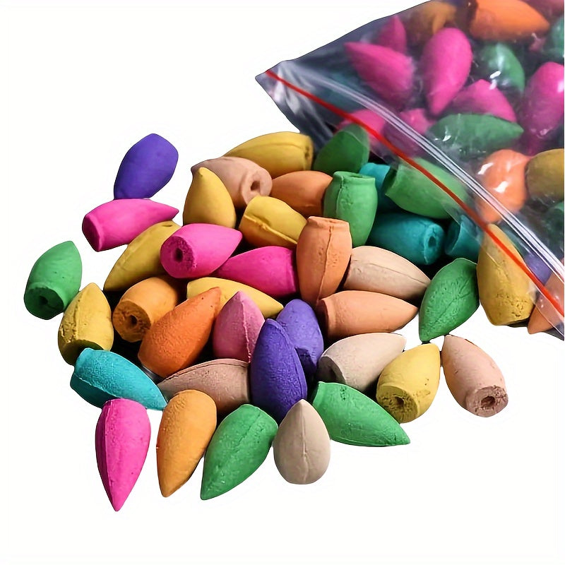 Микс ароматических палочек с обратным дымом 10/50/100 шт. для ароматерапии дома и на улице