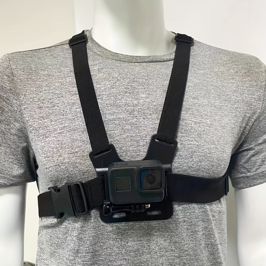 360° Rotating Action Camera Mount for Outdoor Adventures Compatible with Electric Scooters Mountain Bikes Motorcycles