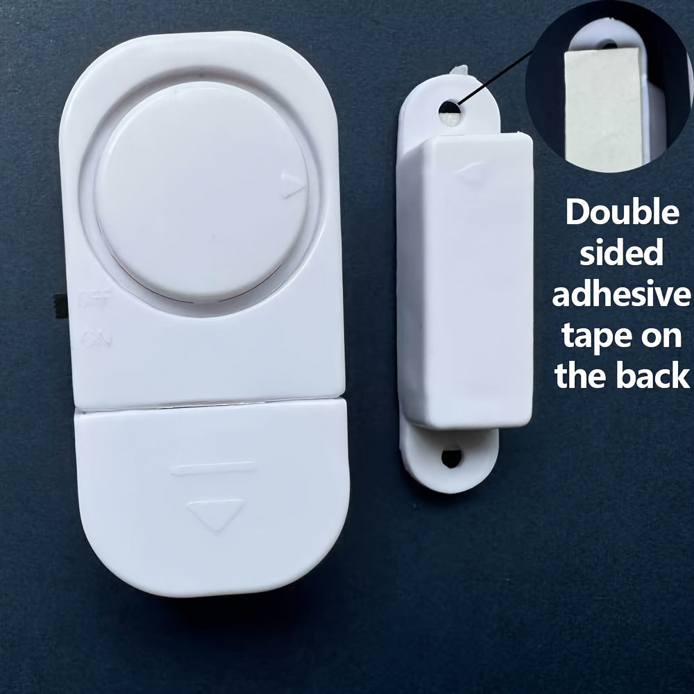 Wireless Door Window Alarm System with 95dB Loud Siren for Home Security and Pool Safety