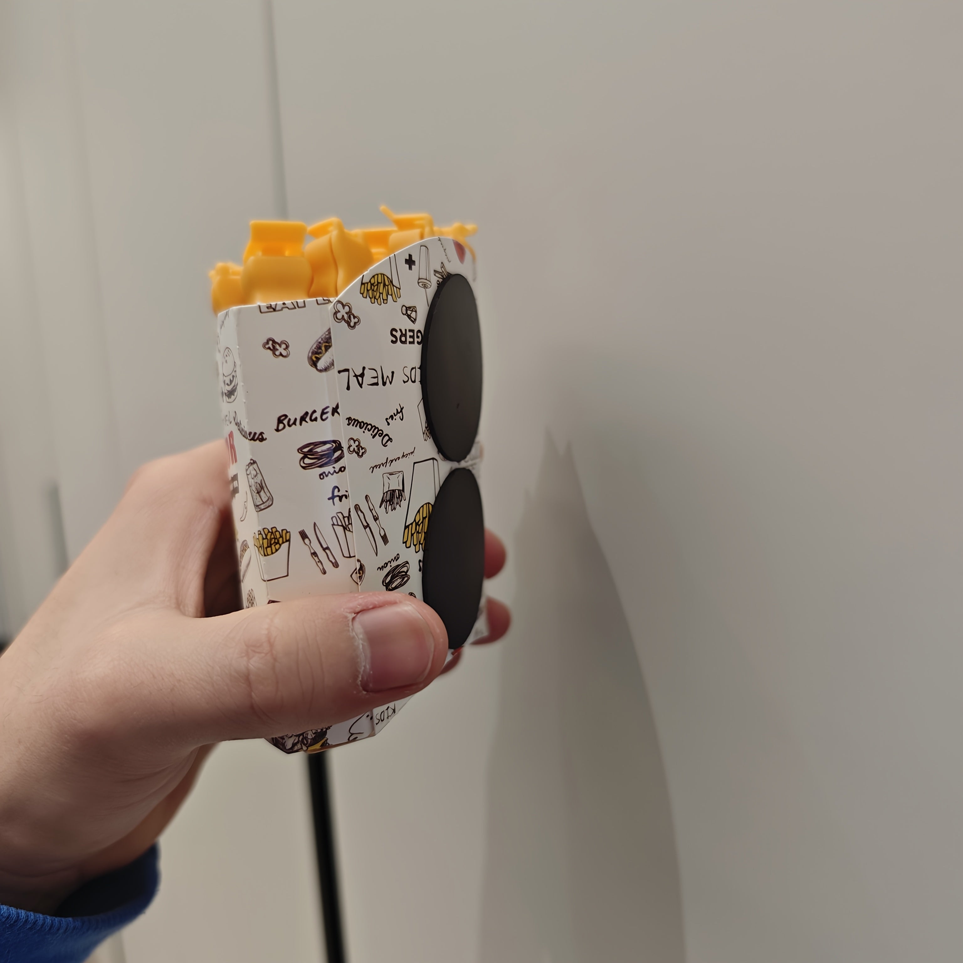 Набор из 12/24 клипс для хранения продуктов, органайзер для холодильника, многоразовый, из ABS-пластика