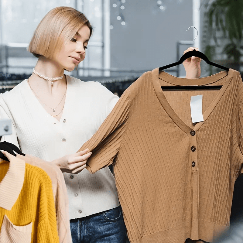 Heavy-Duty Black Velvet Hangers Bundle Includes 5 10 20 or 30 Non-Slip Nano Coated for Coats Pants Dresses