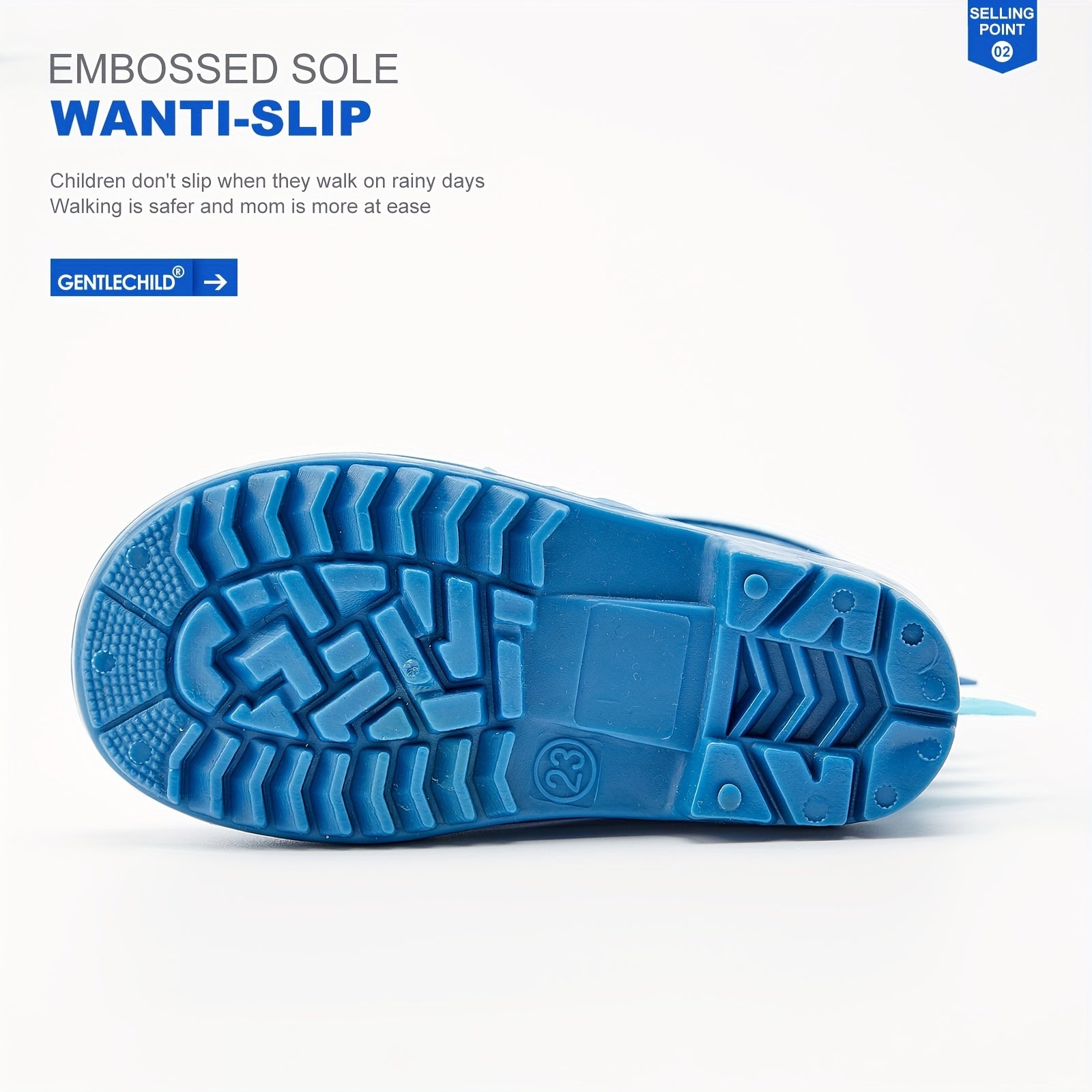 Детские водонепроницаемые дождевые сапоги с динозаврами для мальчиков и девочек в возрасте от 1 до 8 лет, нескользящие короткие сапоги