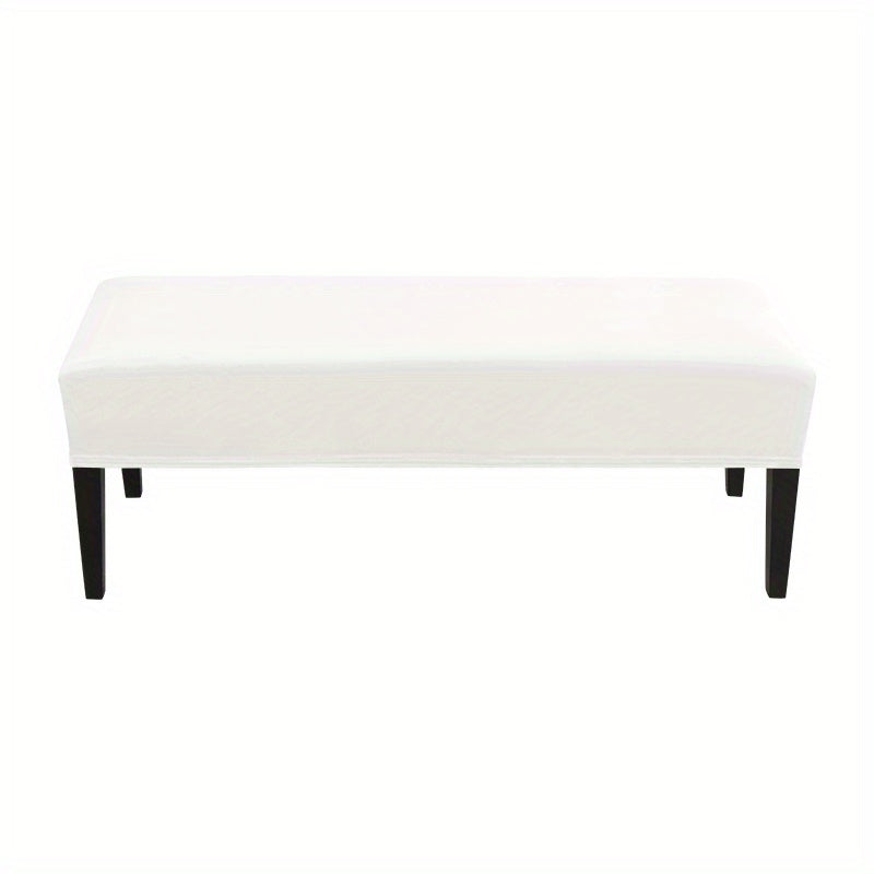 Washable Removable Stretch Bench Cover for Spills and Stains Protection