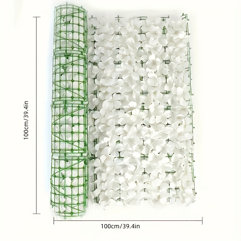 Artificial Flower Wall Panels PVC for Home and Event Decor