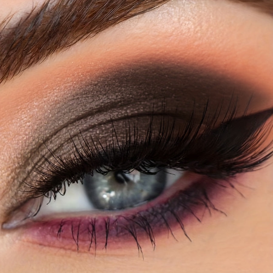 Lápiz de sombra de ojos marrón para mujer — Intensifica y resalta, con brillo, retráctil