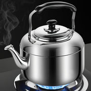 Stainless Steel 4L Tea Kettle for Gas and Electric Stoves, Large Capacity