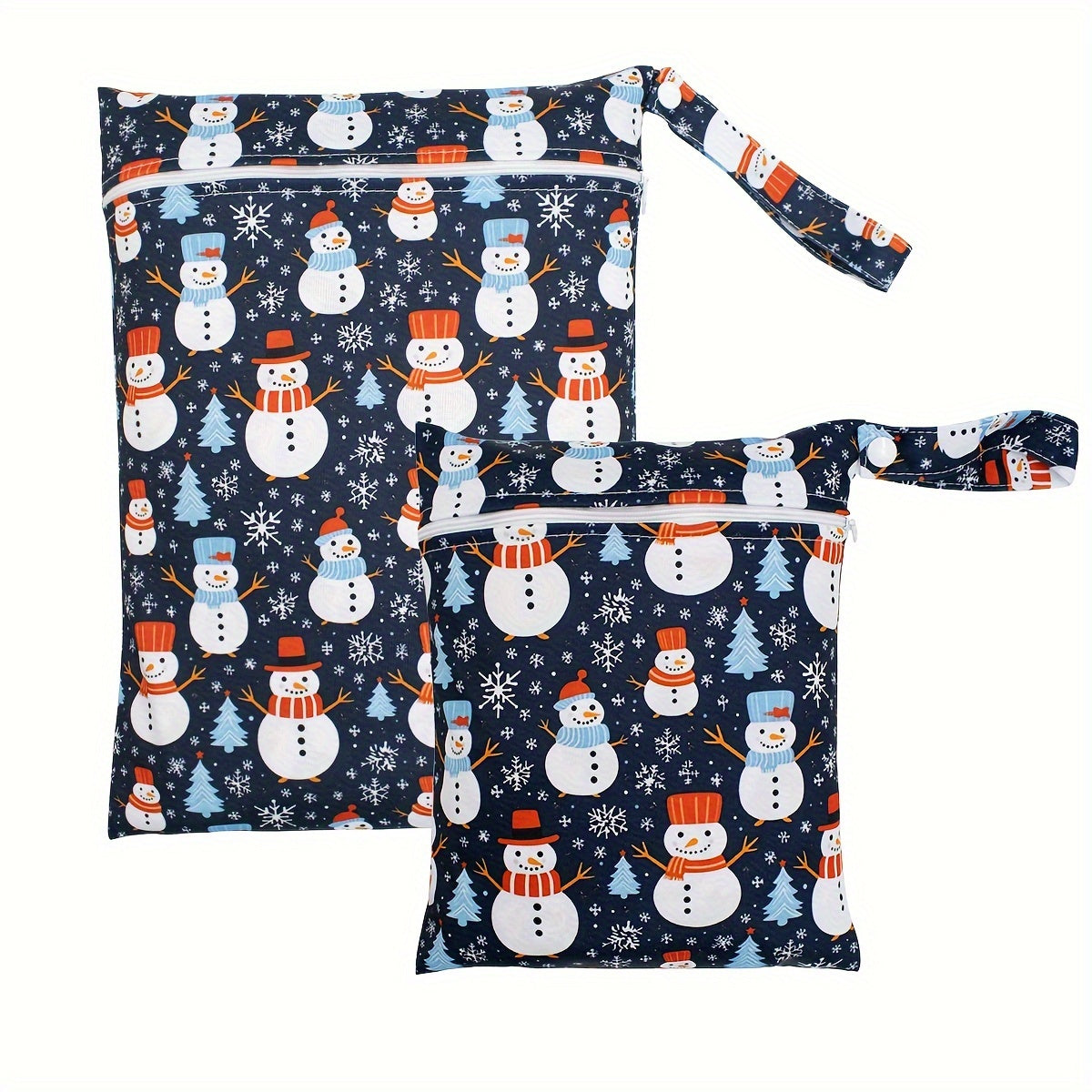 Набор из 2 многоразовых полиэстеровых сумок для влажных и сухих вещей для путешествий, пляжа, спортзала, туалетных принадлежностей