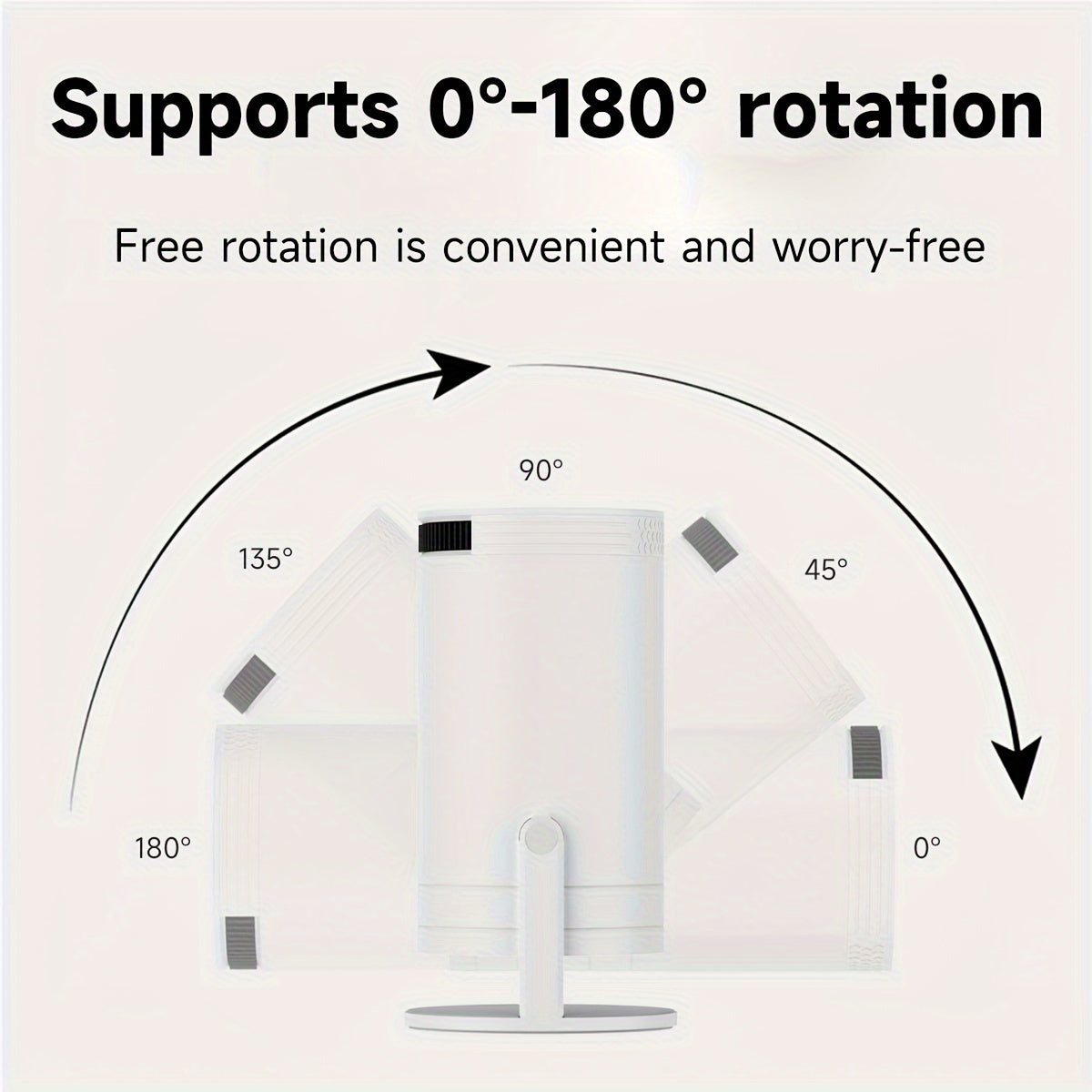 Uy kinoteatri va lager uchun HD 1080P 4K qo'llab-quvvatlovchi Mini WiFi Projektori
