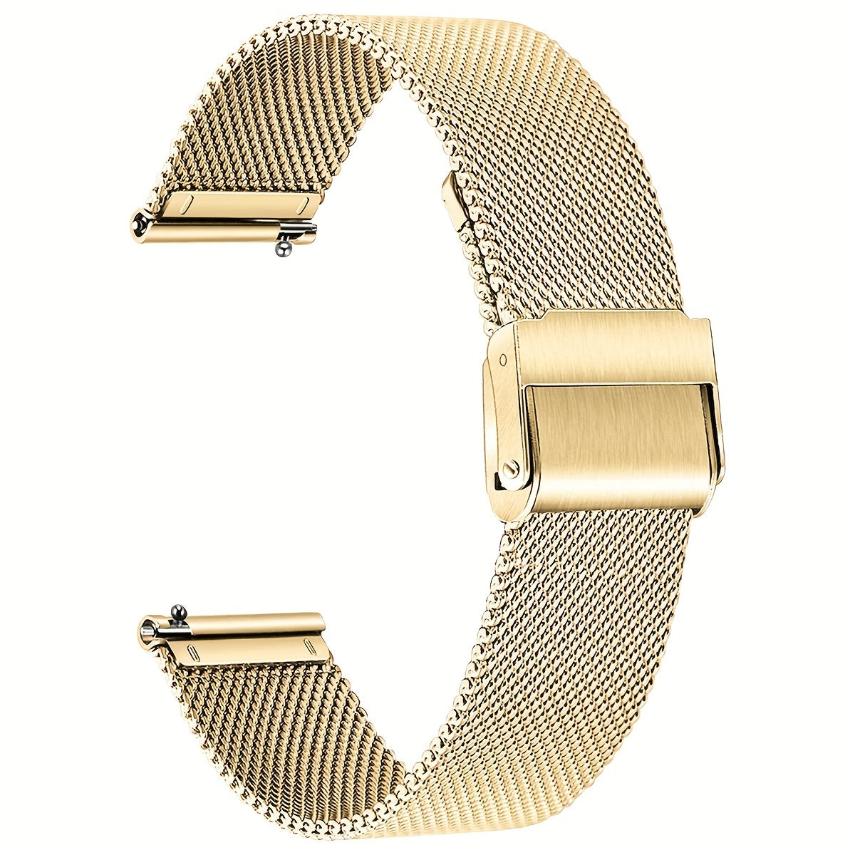 Stainless Steel Quick-Release Watch Strap 14mm-22mm Metal Chain Design