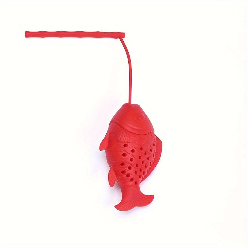 Silicone Fish Tea Strainer, Hygienic, Easy to Use Home Tea Brewing Tool