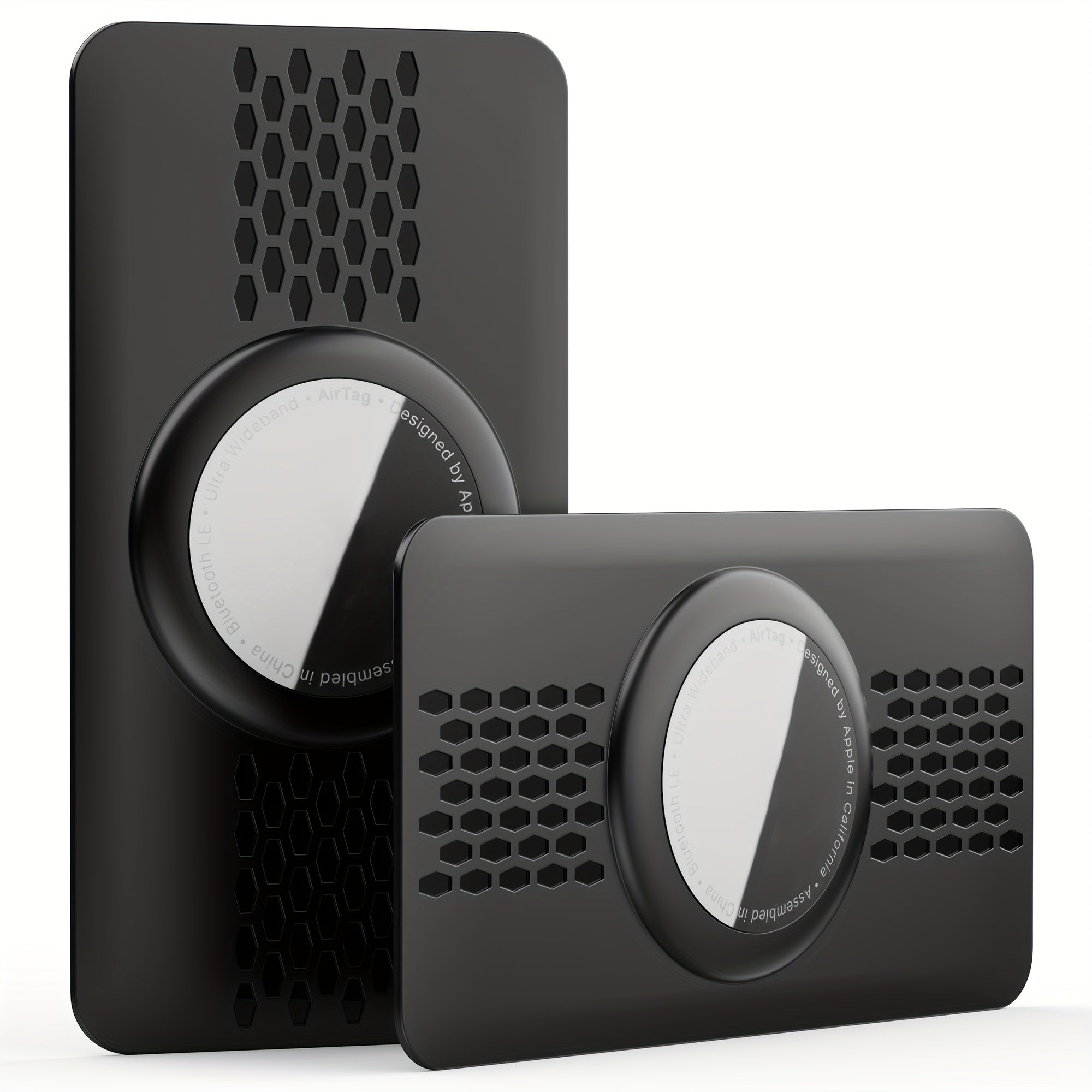 Uniseks yupqa karbon tolasi Airtag hamyon karti tutqich himoya qutisi kredit karta o'lchami