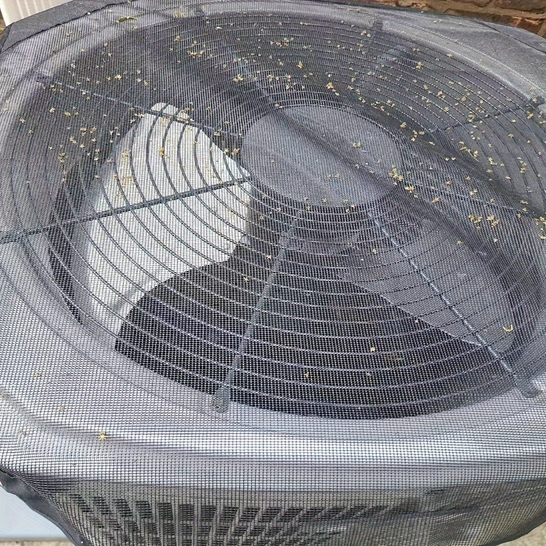 Universal Mesh Cover for Central AC Units Waterproof Outdoor Winter Shield Large