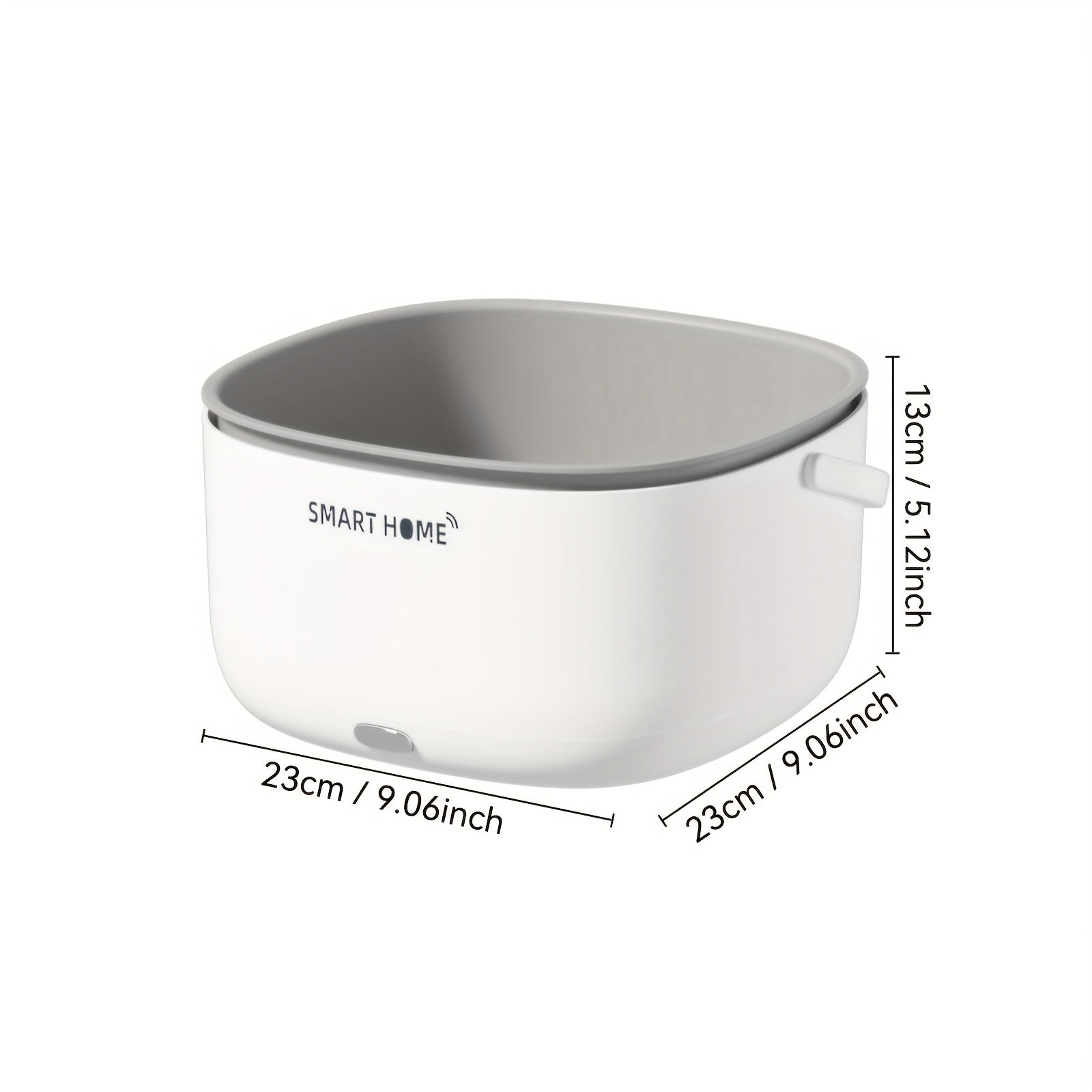 Ovoz to'lqin texnologiyasi bilan multi-funksional oshxona qurilmasi meva va sabzavotlarni tez va samarali tarzda tozalaydi. Oq rangda batareyali, aqlli uy dizayni va gradient drenaj bilan.