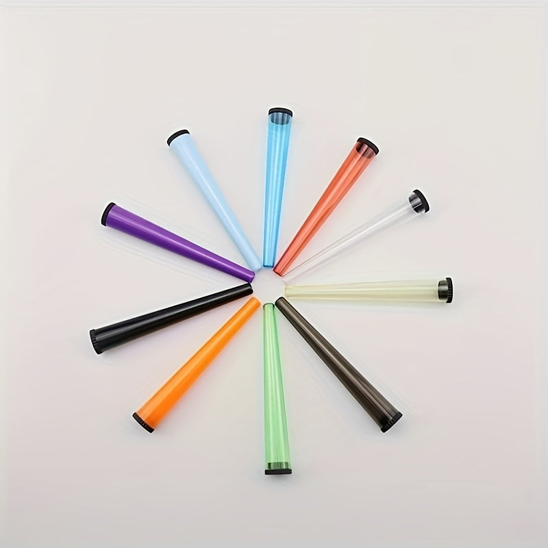 5Pcs Portable Plastic Cigarette Storage Tubes Multicolor Joint Tubes