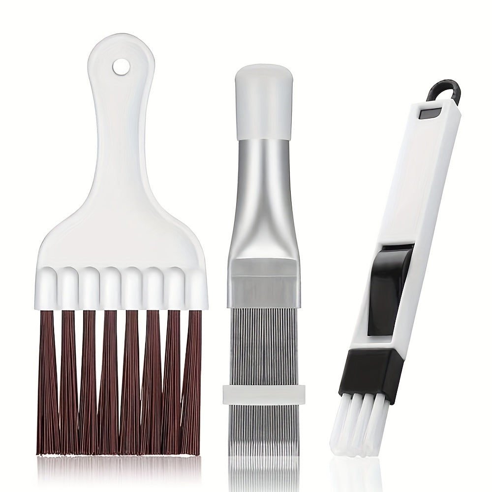 3pcs Condenser Fin Combs Dryer Air Conditioner Cleaning Brushes for Refrigerators Radiators Cooling Coils