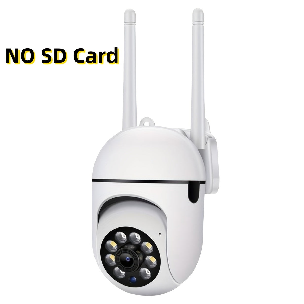 1080P PTZ WiFi Security Camera with Night Vision Voice Control and Smart Tracking