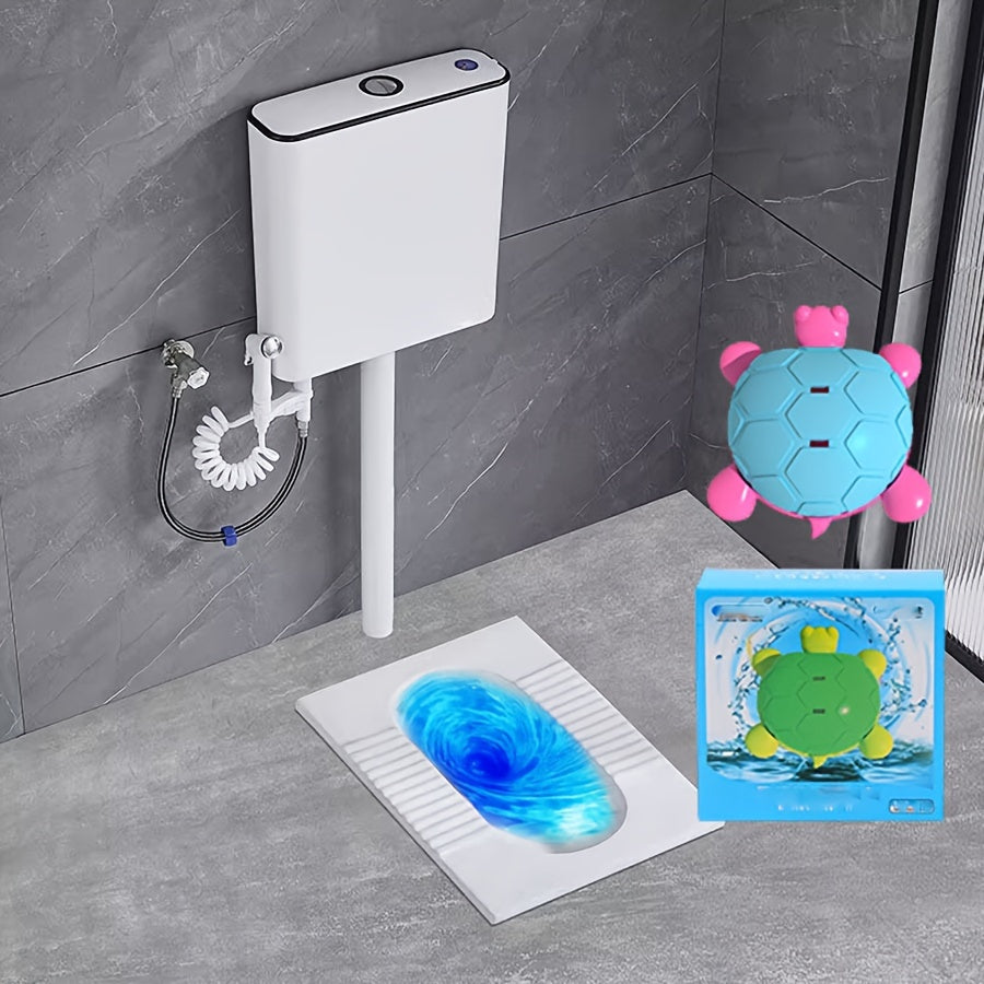 Geli hidli toshbaqa shaklidagi hojatxona tozalagichi: Uy va mehmonxona uchun dog'larni olib tashlovchi, qoldiq qoldirmaydi